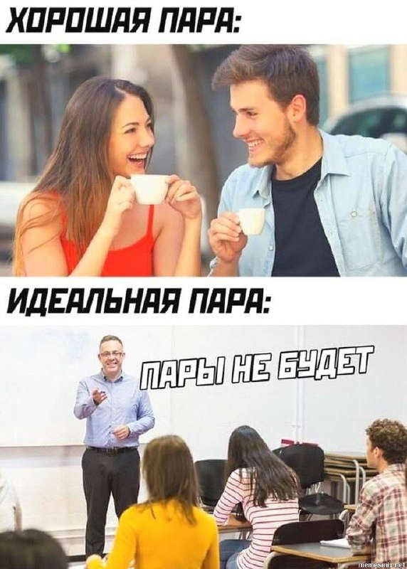 Хорошая пара. Идеальная пара: пары не будет
